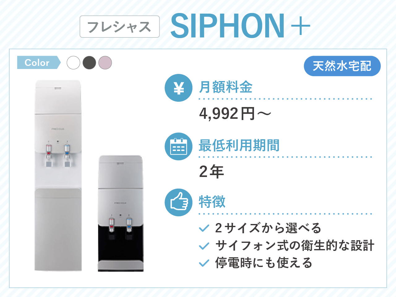 フレシャス SIPHON+