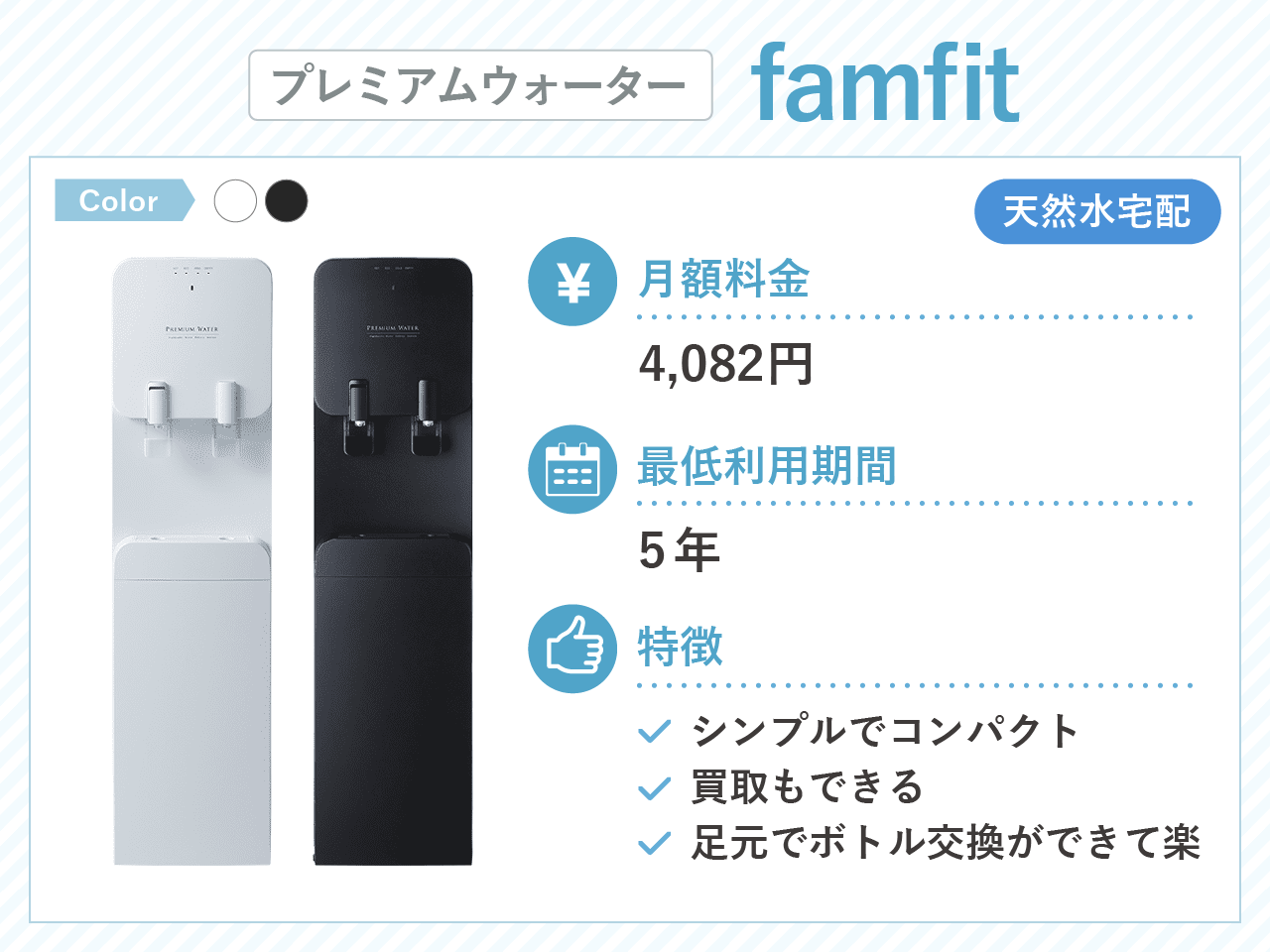 プレミアムウォーター famfit